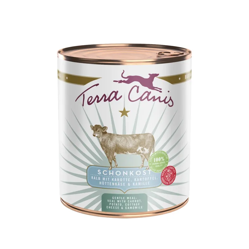 Terra Canis Schonkost Kalb mit Karotte & Kartoffel 800 g Markenware